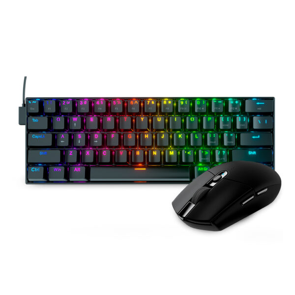 Combo Teclado Redragon k630 DragonBorn + Mouse G305 Logitech