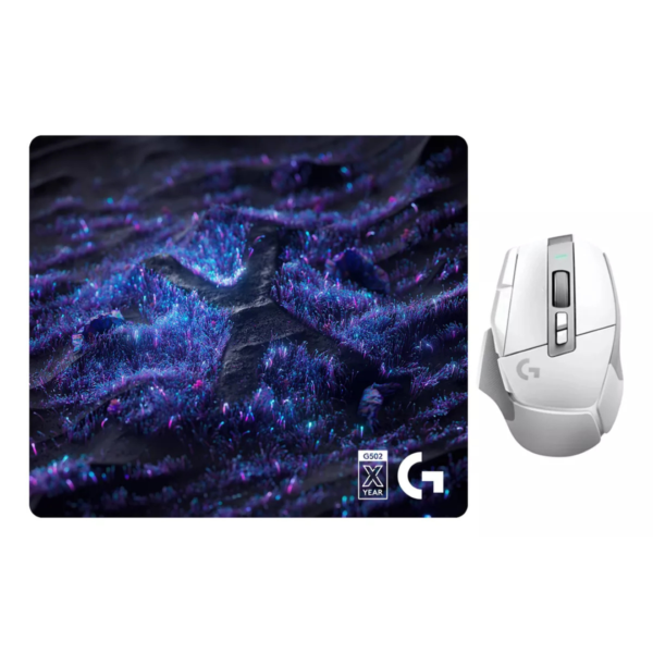 Mouse Gamer Inalámbrico Logitech G502X + PAD MOUSE G640 SE